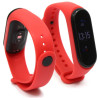 Opaska / pasek do smartband Xiaomi Mi Band 3 XMSH05HM / 4 XMSH07HM czerwona