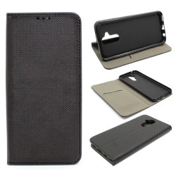 Etui Smart Magnet na telefon Huawei Mate 20 Lite SNE-LX1 czarne