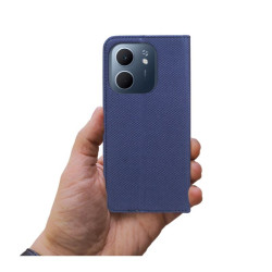 Etui Smart Magnet na telefon OPPO A5x 4G CPH2725 / A5x 5G CPH2733 granatowe