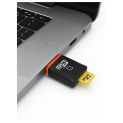 Czytnik kart MicroSD SDHC TF USB - mini adapter z zatyczką | Sklep online