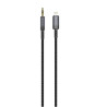 Kabel Lightning - jack 3,5mm EC619 czarny audio