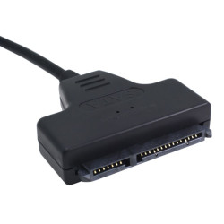 KABEL ADAPTER SSD HDD SATA-USB 2.0 czarny przewód