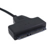 KABEL ADAPTER SSD HDD SATA-USB 2.0 czarny przewód