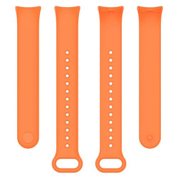 Opaska / pasek do smartband Xiaomi Mi Band 8 M2239B1 / Mi Band 9 M2345B1 / Mi Band 9 NFC M2346B1 pomarańczowa