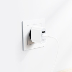 Ładowarka sieciowa USB + USB-C + kabel USB-C Power Delivery C-C L97