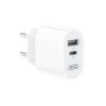Ładowarka sieciowa USB + USB-C + kabel USB-C Power Delivery C-C L97