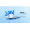 Ładowarka sieciowa do telefonu USB-C PD Power Delivery 3.0 30W + kabel USB-C biała