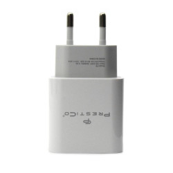 Ładowarka sieciowa USB Typ C USB-C PD Power Delivery QC 3A 20W biała F8A PRESTICO
