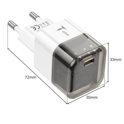 Ładowarka sieciowa mała kompaktowa PD Power Delivery USB Typ C USB-C QC Quick Charge 3A 20W X-POWER