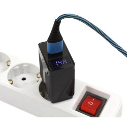 Ładowarka sieciowa USB + USB Typ C Power Delivery QC 3A 20W czarna