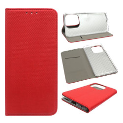 Etui Smart Magnet na telefon OPPO A5 Pro 4G CPH2711 / A5 Pro 5G CPH2695 czerwone