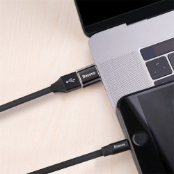 Adapter z TYP C na USB Baseus CATOTG-01 czarny