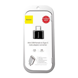 Adapter z TYP C na USB Baseus CATOTG-01 czarny