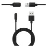 Kabel do ładowania do smartband Huawei Band 6 7 8 9 / Watch Fit 1 2 3 czarny przewód 1m