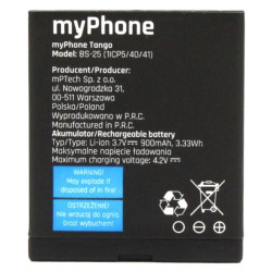 Bateria oryginalna do telefonu myPhone Tango / Flip 3 BS-23 BS-25 BS-18