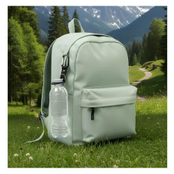 Uchwyt / karabińczyk na smyczy do plecaka / torby na napój / wodę czarny