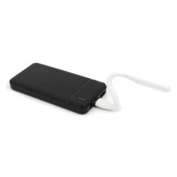Mocna giętka Lampka silikonowa 6 LED USB do laptopa PC biała