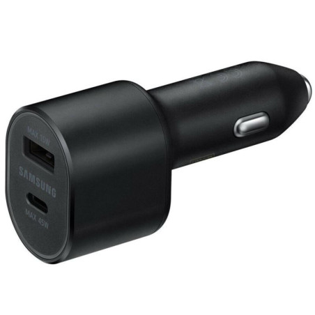 Oryginalna ładowarka samochodowa Samsung 60W USB A 15W + USB Typ C Power Delivery 45W, ładowarka samochodowa Samsung 45W, Samsun