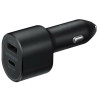 Oryginalna ładowarka samochodowa Samsung 60W USB A 15W + USB Typ C Power Delivery 45W, ładowarka samochodowa Samsung 45W, Samsun