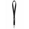 Smycz na szyję do telefonu i kluczy uniwersalna 20mm x 52cm czarna