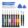 Zestaw narzędzi 16w1 do naprawy telefonów z precyzyjnymi śrubokrętami i pęsetami