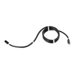 Kabel PD Power Delivery iPhone Lightning - USB-C 18W 1m przewód wspierający szybkie ładowanie z magnesami czarny