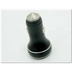 Ładowarka samochodowa Aluminiowa 2 x USB A 2w1 - 3,1A