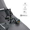 Ładowarka samochodowa do telefonu K2 USB QC + PD Power Delivery 20W PrestiCo