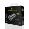 Ładowarka samochodowa do telefonu K2 USB QC + PD Power Delivery 20W PrestiCo
