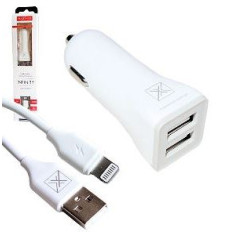 Ładowarka samochodowa Maxximus 3,1A + Lightning