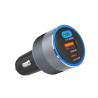 Ładowarka samochodowa smartfon / tablet / laptop aluminiowa USB USB-A QC Quick Charge SZYBKIE ŁADOWANIE 4.0 + USB C USB-C 85W