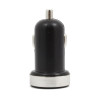 Ładowarka samochodowa do telefonu USB 1A + 2.1A CZARNA