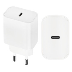 Ładowarka sieciowa USB-C 20W PD QC - szybkie ładowanie