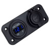 Wodoodporne montażowe gniazdo do samochodu 2 x USB 5V 3,1A
