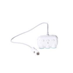 Rozgałęźnik zapalniczki 3 gniazda + 2 x USB 5w1 ROZ15