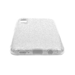 Etui Jelly Case SHINING HQ na telefon Samsung Galaxy A50 A505 / A30s A307 / A50s A507 srebrne