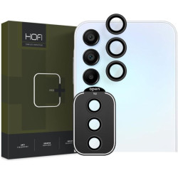 Osłona / nakładka na tylny aparat na telefon Samsung Galaxy A35 5G A356 / A55 5G A556 ALU HOFI CAMRING PRO+ bezbarwne
