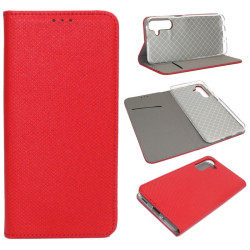 Etui Smart Magnet na telefon Samsung Galaxy A16 4G A165 / 5G A166 czerwone