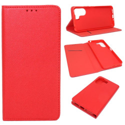 Etui Smart Magnet na telefon Xiaomi Redmi 13C 4G 23108RN04Y / 13C 5G 23124RN87G / POCO C65 2310FPCA4G czerwone