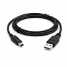 Kabel USB - mini USB 3m czarny przewód do nawigacji kamery aparatu wideorejestratora
