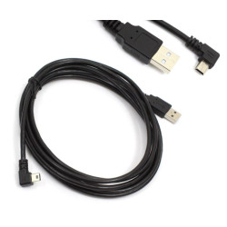 Kabel USB - mini USB 3m kątowy | Szybka wysyłka 24h
