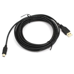 Kabel USB - mini USB 5m do nawigacji i kamery | Miedź