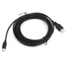 Kabel USB - mini USB 5m do nawigacji i kamery | Miedź