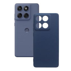 Etui Jelly Case na telefon motorola edge 60 5G XT2505 / edge 60 fusion 5G XT2503 granatowe MATT