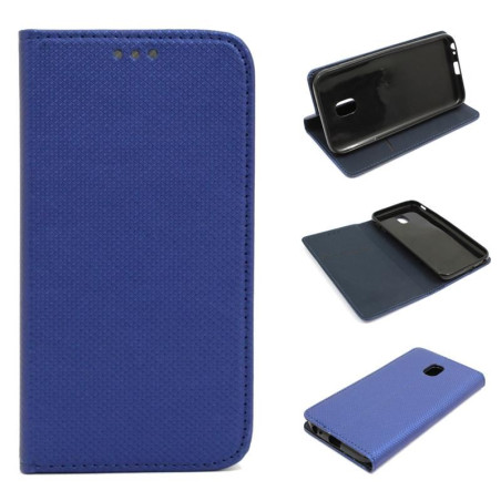 Etui Smart Magnet na telefon Samsung Galaxy J3 2017 J330 granatowe