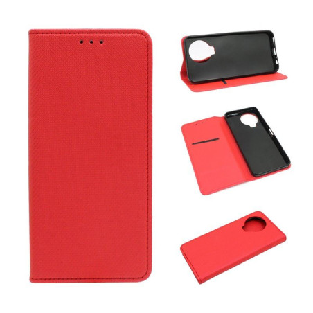 Etui Smart Magnet na telefon Infinix Note 12 Pro 4G X676B G99 / 12 2023 X676C czerwone