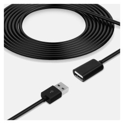 HUB 4 x USB rozdzielacz adapter przejściówka rozgałęźnik + kabel 1,5m czarny