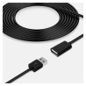 HUB 4 x USB rozdzielacz adapter przejściówka rozgałęźnik + kabel 1,5m czarny