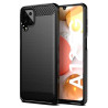 Etui Bumper Carbon LUX do telefonu Samsung Galaxy A12 A125 / M12 M127 czarne