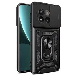 Etui Pancerne CAMSHIELD Ring na telefon OnePlus 13R 5G CPH2645 / Ace 5 PKG110 czarne